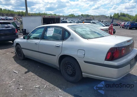 2002 Chevrolet Impala from USA, damaged, VIN 2G1WF52E629125911
